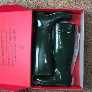 Green Hunter Boots